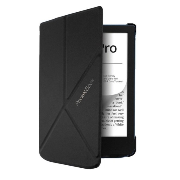 Pocketbook funda shell series verse  verse pro - origami color negro