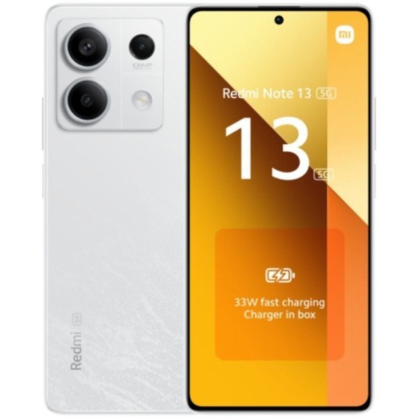 Smartphone Xiaomi Redmi Note 13 8GB/ 256GB/ 6.67"/ 5G/ Blanco