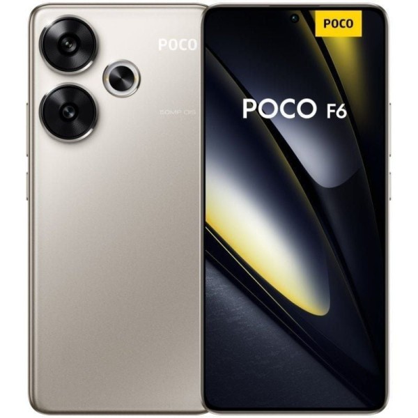 Smartphone Xiaomi POCO F6 12GB/ 512GB/ 6.67"/ 5G/ Titanio