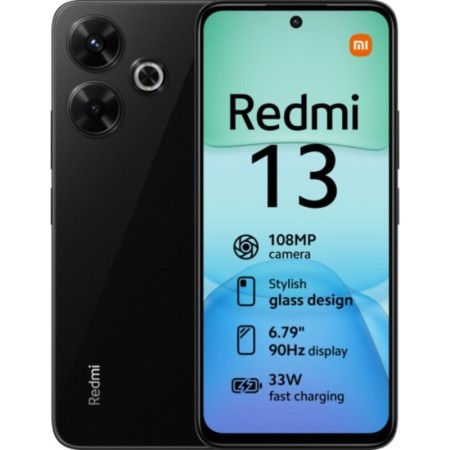 Smartphone Xiaomi Redmi 13 8GB/ 256GB/ 6.79"/ Negro Medianoche