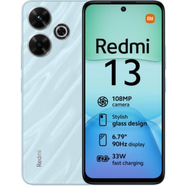 Smartphone Xiaomi Redmi 13 8GB/ 256GB/ 6.79"/ Azul Océano