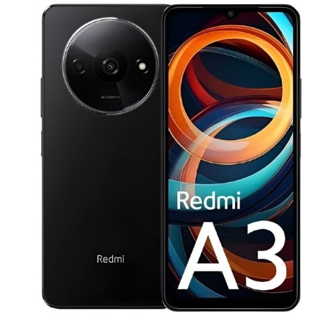 Smartphone Xiaomi Redmi A3 3GB/ 64GB/ 6.71"/ Negro Medianoche