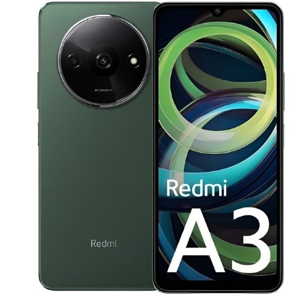 Smartphone Xiaomi Redmi A3 3GB/ 64GB/ 6.71"/ Verde Oliva