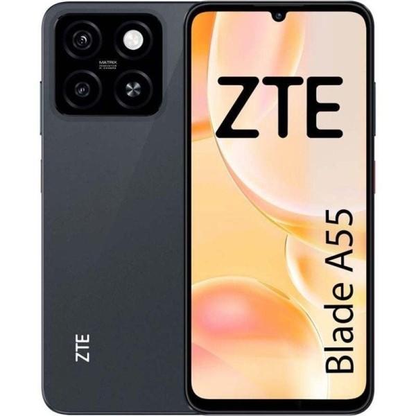 Smartphone ZTE Blade A55 4GB/ 64GB/ 6.75"/ Negro