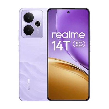 Telefono movil smartphone realme 14t 5g 6.67 pulgadas -  8gb -  256gb -  purpura