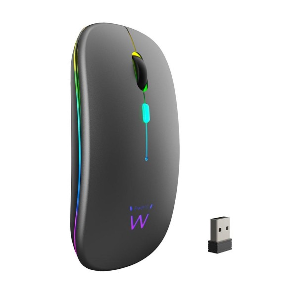 Raton inalambrico gaming ewent ew3242 gris