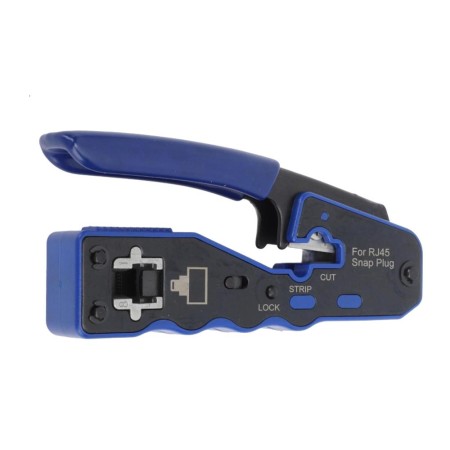 Crimpadora phasak rj45 fastcrimp profesional con pelacables td 020