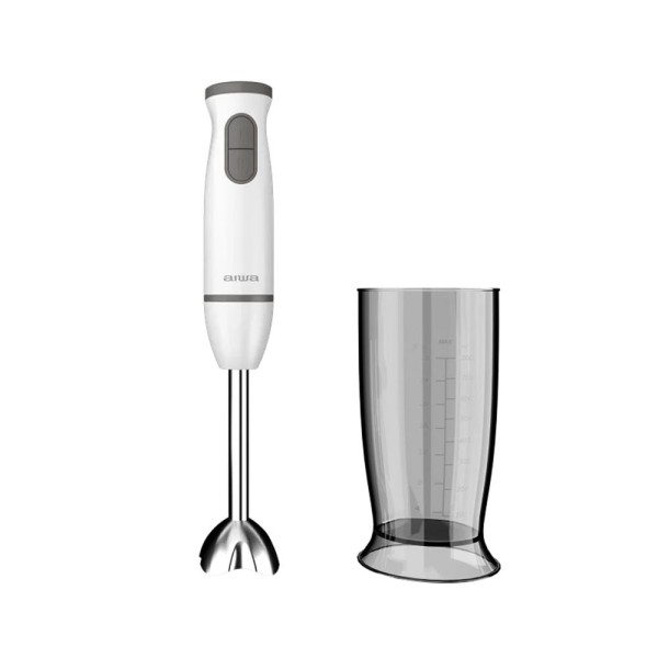 Batidora de mano aiwa kenkiri 800 600w  vaso 500ml