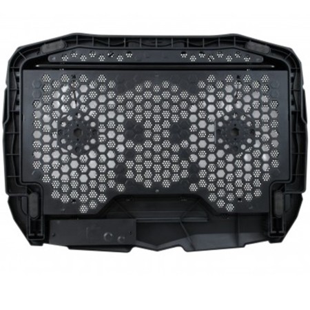 Soporte - base de refrigeracion conceptronic thana07b para portatiles hasta 15.6 pulgadas ventiladores 125mm x2