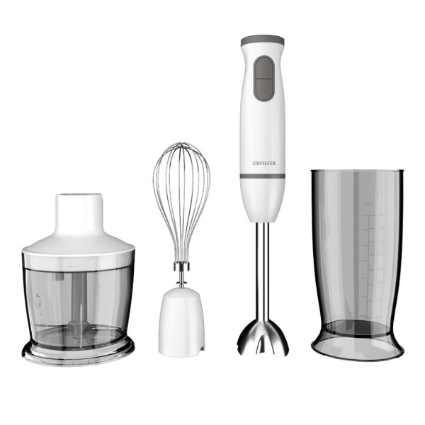 Batidora de mano aiwa kenkiri 800 plus 600w  vaso 500ml