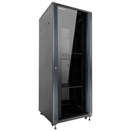 Armario rack de suelo 19 pulgadas phasak pro 37u negro 800x800 montado pho 8837