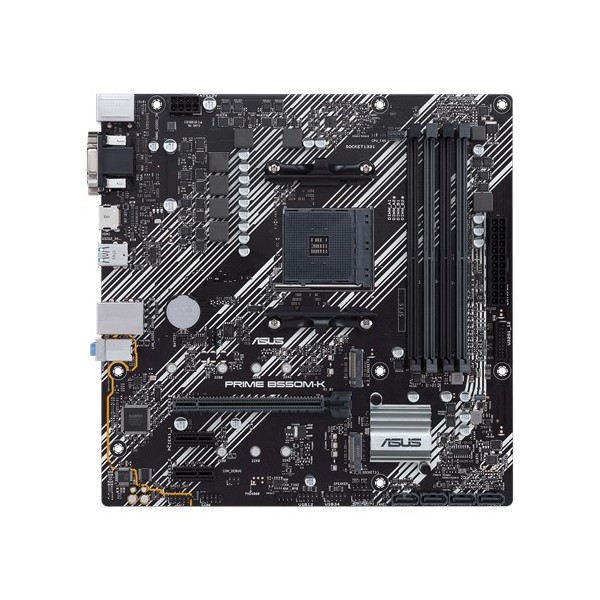 Placa base asus amd  prime b550m - k m - atx -  4x ddr4 -  4x sata 6gb - s -  6x usb 3.2 90mb14v0 - m0eay0