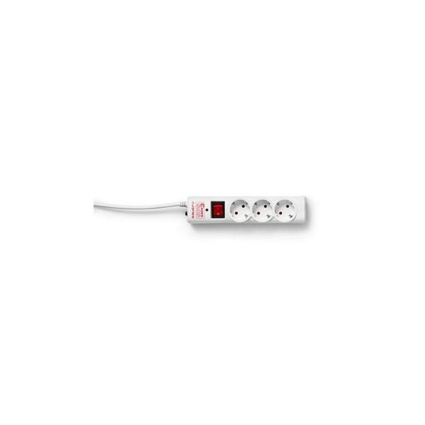 Regleta salicru sps safe 3 3 tomas schuko control sobretensiones
