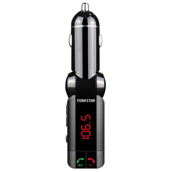Transmisor fm coche fonestar tl - 3ub bluetooth 3.0 -  transmision 0.5 - 2m distancia