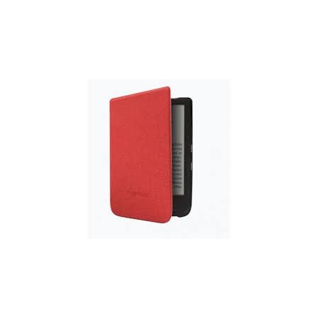Pocketbook funda shell series rojo