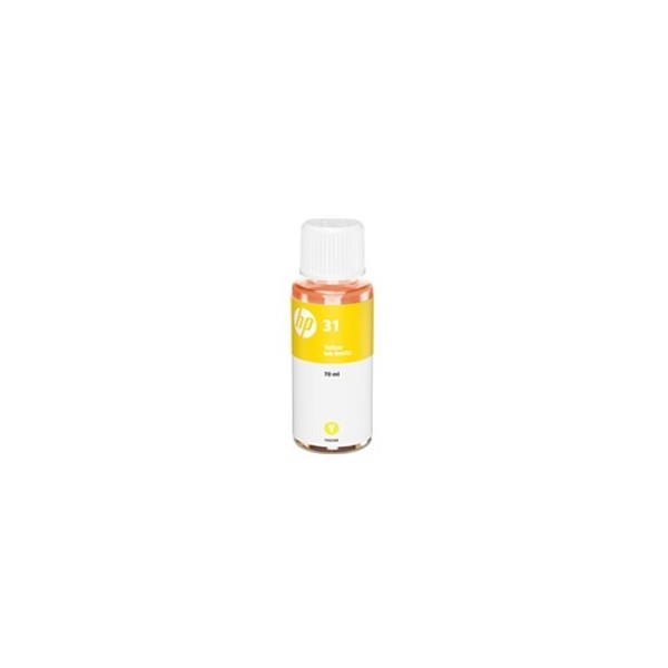Botella tinta hp 31 amarilla 70ml 8000 paginas