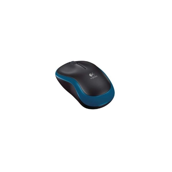 Mouse raton logitech m185 optico wireless inalambrico azul 2.4ghz