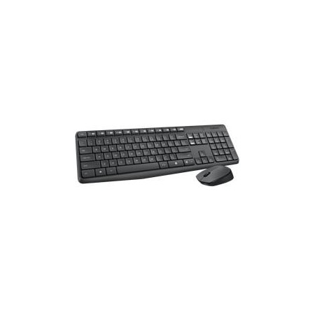 Teclado  mouse logitech mk235 wireless inalambrico portugues