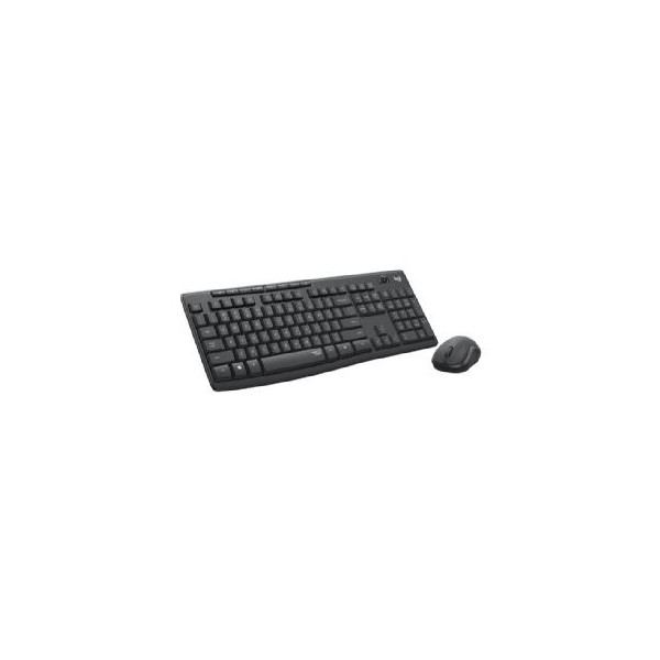 Teclado  mouse logitech mk295 silent negro wireles inalambrico