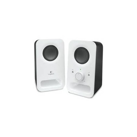 Altavoces logitech z150 2.0 -  blancos -  6w