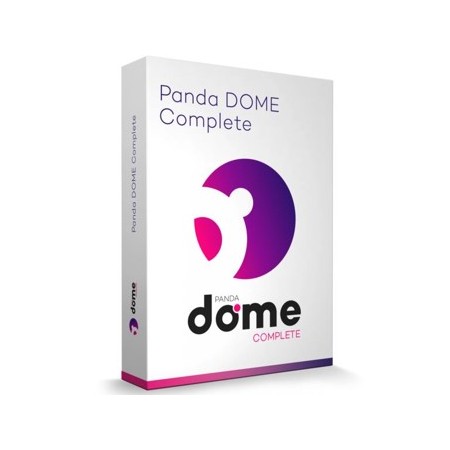 Antivirus panda dome complete dispositivos ilimitados 1 año caja