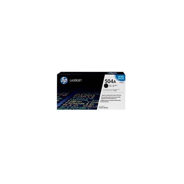 Toner hp 504a ce250a negro 5000 paginas cm3530 -  cp3525
