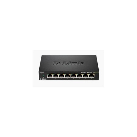 Switch 8 ptos 10 - 100 - 1000 dgs - 108 d - link metal