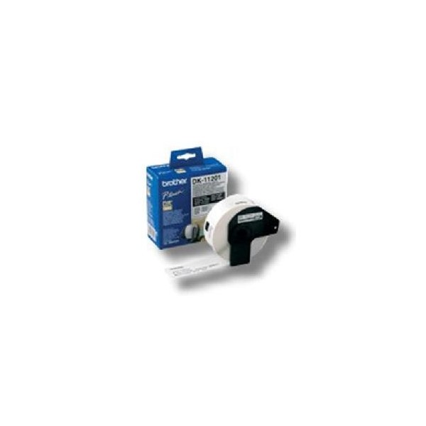 Etiquetas papel precortada brother dk11201 29 x 90 mm 400 - e ql - 500a ql - 500bw ql - 560 ql - 570 ql - 1050
