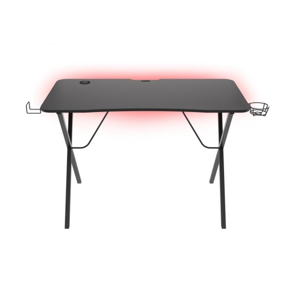 Mesa gaming genesis holm 200 rgb negro carbono