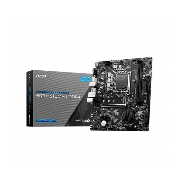 Placa base msi 1700 h610m - g ddr4 m - atx