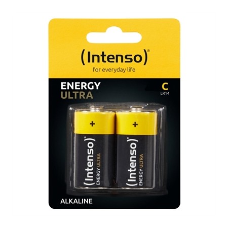 Pack de pilas intenso alcalinas energy ultra c lr14 2 unidades