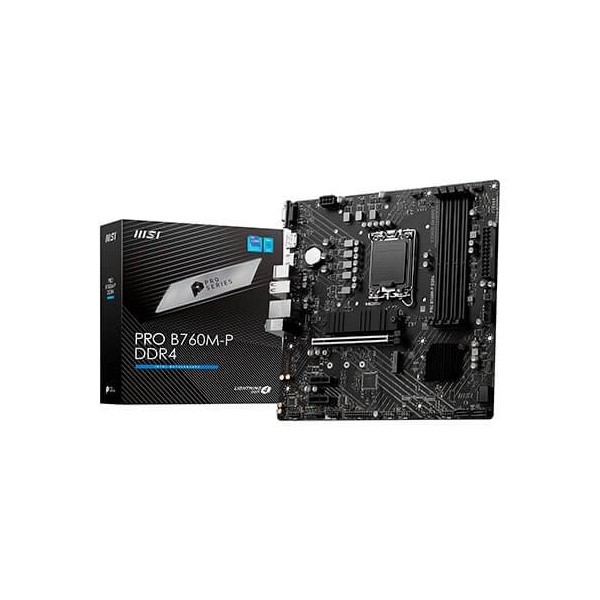 Placa base msi 1700 pro b760m - p ddr4