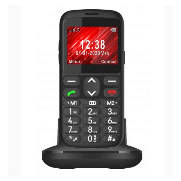 Telefono movil telefunken s520 senior phone - gps - 2.31 pulgadas - negro