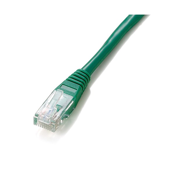 Cable red equip latiguillo rj45 u -  utp cat6 5m verde