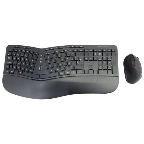 Kit teclado  mouse raton conceptronic orazio02 wireless inalambrico ergonomico