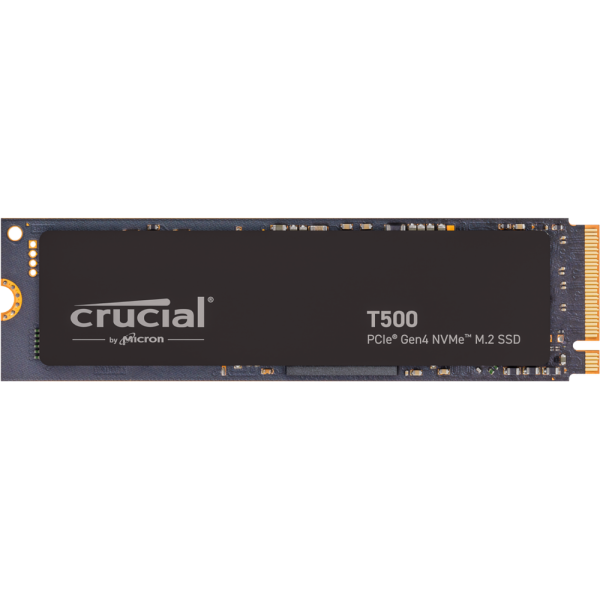 Disco duro interno solido ssd crucial t500  2tb pcie nvme 4.0 x4
