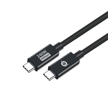 Cable usb - c conceptronic macho -  macho 1.2m pd 3.1 240w 48v 5a 480mbps e - mark