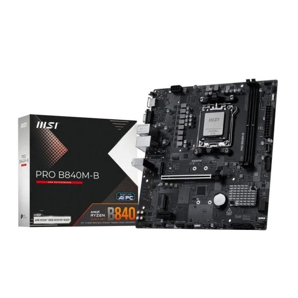 Placa base msi am5 pro b840m - b ddr5 matx