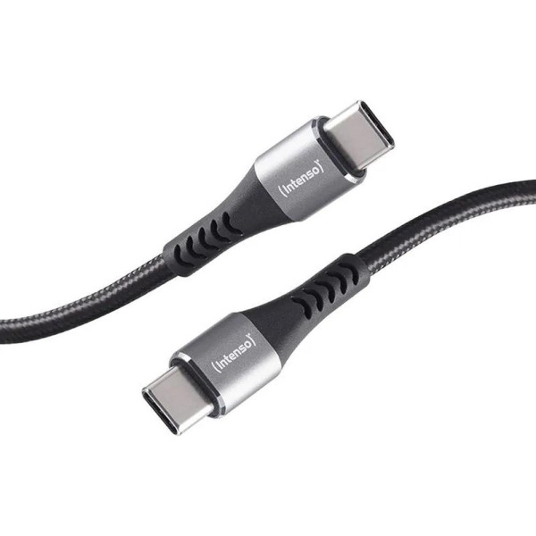 Cable usb tipo c intenso 1.5m -  macho - macho -  negro