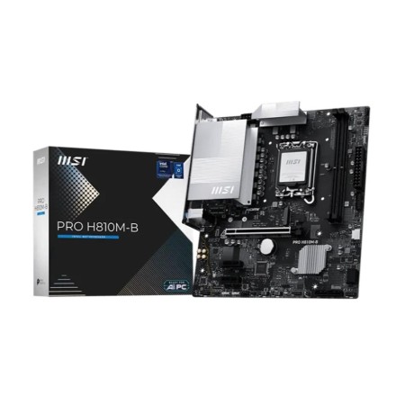Placa base msi pro pro h810m - b lga 1851 matx -  2x ddr5 -  4x sata3