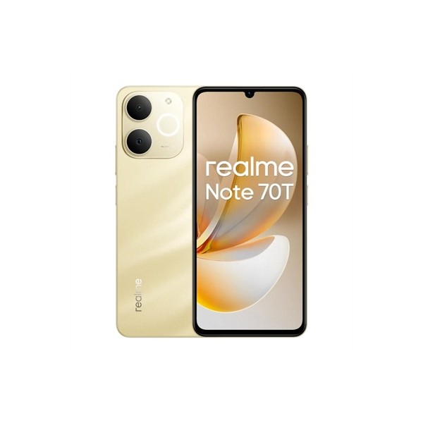 Movil realme note 70t 4 - 128gb gold