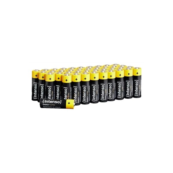 Pack de pilas alcalinas intenso energy ultra aa lr6 100 unidades
