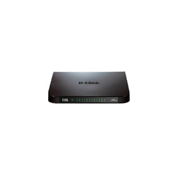 Switch 24 puertos 10 - 100 - 1000 go - sw - 24g d - link