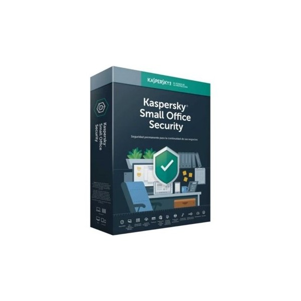 Antivirus kaspersky small office security servidor  5 usuarios 1 año en caja