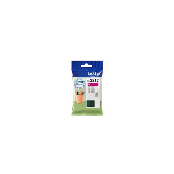 Cartucho tinta brother lc3217m magenta 550 paginas mfcj5330dw -  mfcj5730dw -  mfcj6530dw -  mfcj6930dw