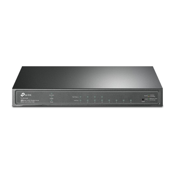 Switch 8 puertos tp - link tl - sg2008p jetstream gigabit
