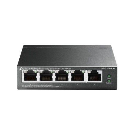 Switch 5 puertos tp - link tl - sg1005lp 10 - 100 - 1000 4 puertos poe