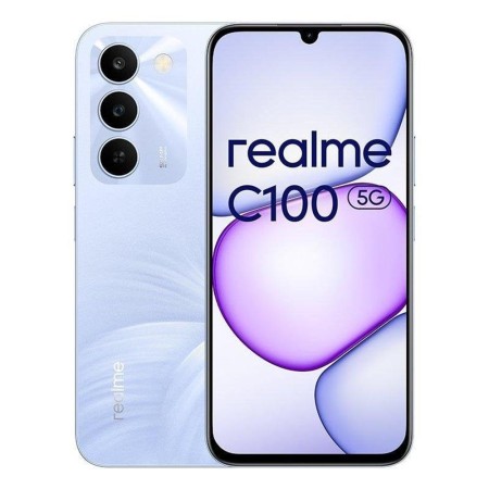 Telefono movil smartphone realme c100 5g -  4g -  256gb -  6.8 pulgadas -  purpura