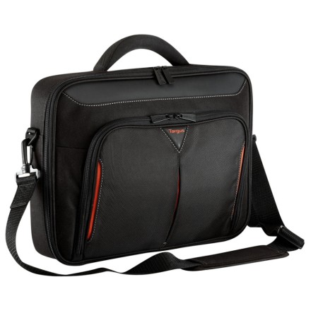 Maletin targus clamshell classic 17 - 18 pulgadas pulgadas negro - rojo