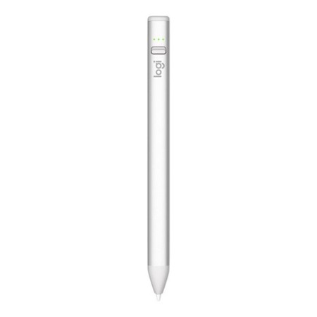 Lapiz digital logitech crayon silver usb - c para ipad - con tecnología apple pencil